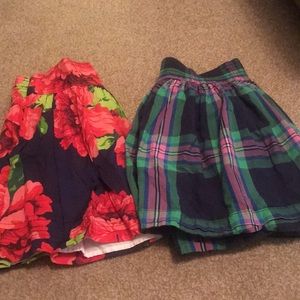 Bundle - 2 A&F skirts